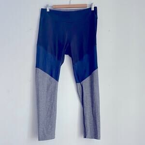 Outdoor Voices Tri-color color block full length athletic athleisure leggings XL